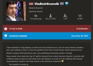 Kramnik quits Chess.com following allegations against Hans Niemann (Image via Chess.com)